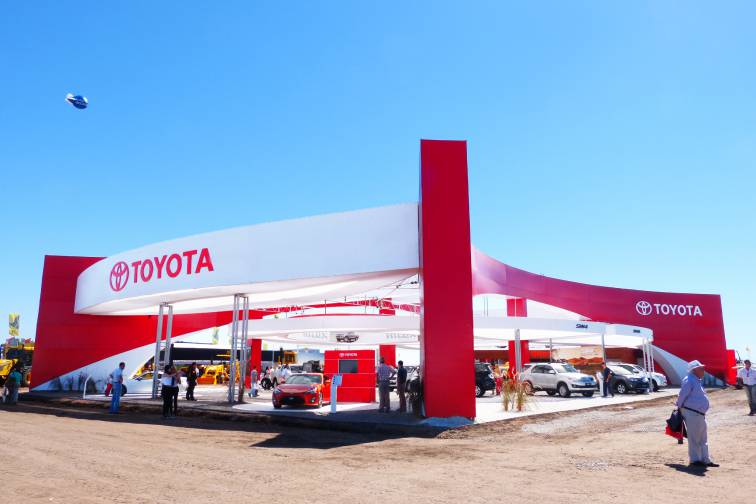 Toyota, Expoagro (Diseño), 2014